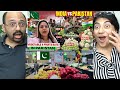 Pakistan vs india vegetable fruits grocery rates   indian girl exposes pakistan reaction channel