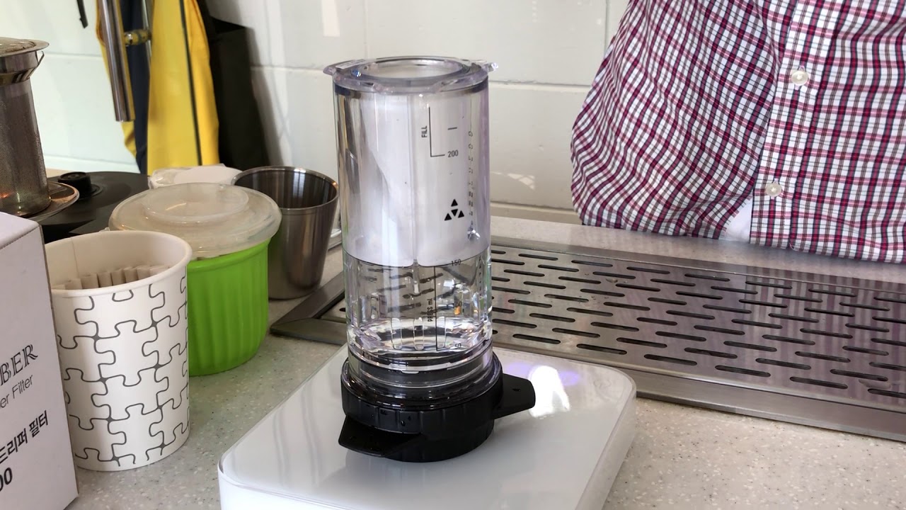 델터커피프레스 Delter Coffee Press 초보 사용기 YouTube