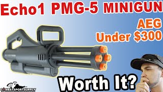 Echo1 Pmg-5 Rotary Barrel Aeg Minigun