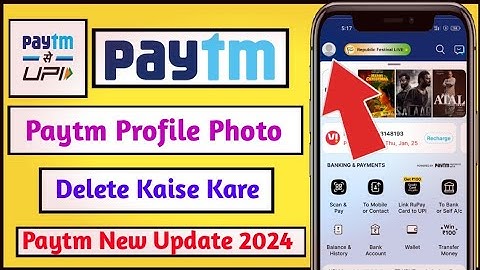 Paytm Se Profile Photo Kaise Hataye | how To Remove Profile Photo From Paytm | YTe Smart