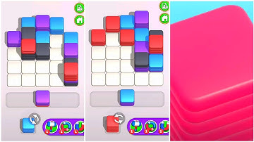 Hexa Stack N Sort Gameplay 12 , Android Games ios Walkthrough Simulator Think Brain Puzzle
