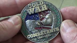 Vought F-8 Crusader USA Cold War Combatants Challenge Coin