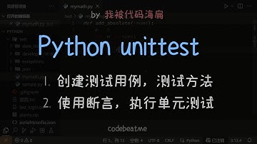 如何使用 Python unittest 进行单元测试，以及断言的书写 - 编程教程