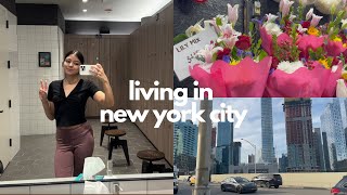 Days in My Life as a 25 year old from NYC: Nice weather, work & gym, family birthday!