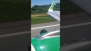 Citilink Indonesia a320neo mendarat di  balikpapan