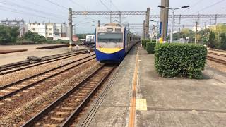 2214次區間車林內站開車(EMC701+702)