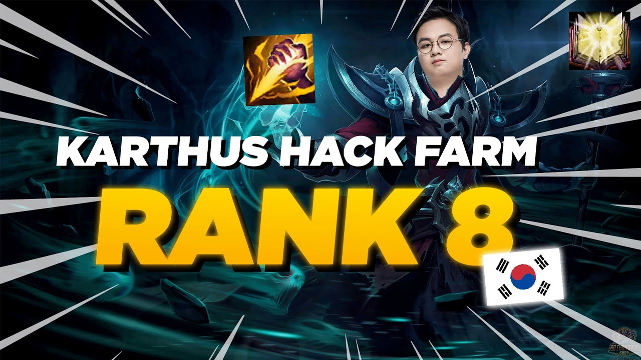 KARTHUS HACK FARM - FARM CẢ LÍNH CẢ NGƯỜI - SOFM LEO TOP 8 THÁCH ĐẤU HÀN VỚI KARTHUS | SOFM STREAM