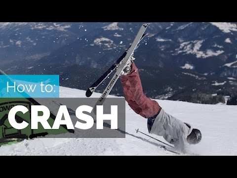 Video: How To Fall Properly On Skiing, Skating And Snowboarding