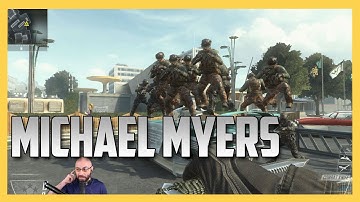 Black Ops TWO Michael Myers on Nuke Town! | Swiftor