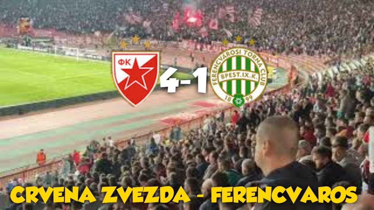 Crvena zvezda - FERENCVAROS 06.10.2022. !!! 