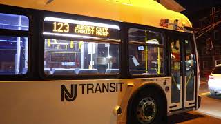 New Jersey Transit 2020 New Flyer XD60 "Xcelsior" Artic 20900 On The 123