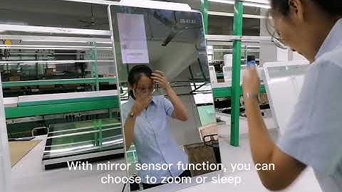 49 Inch Mirror 400CD/M2 Wall Mount LCD Display For Yoga Practice