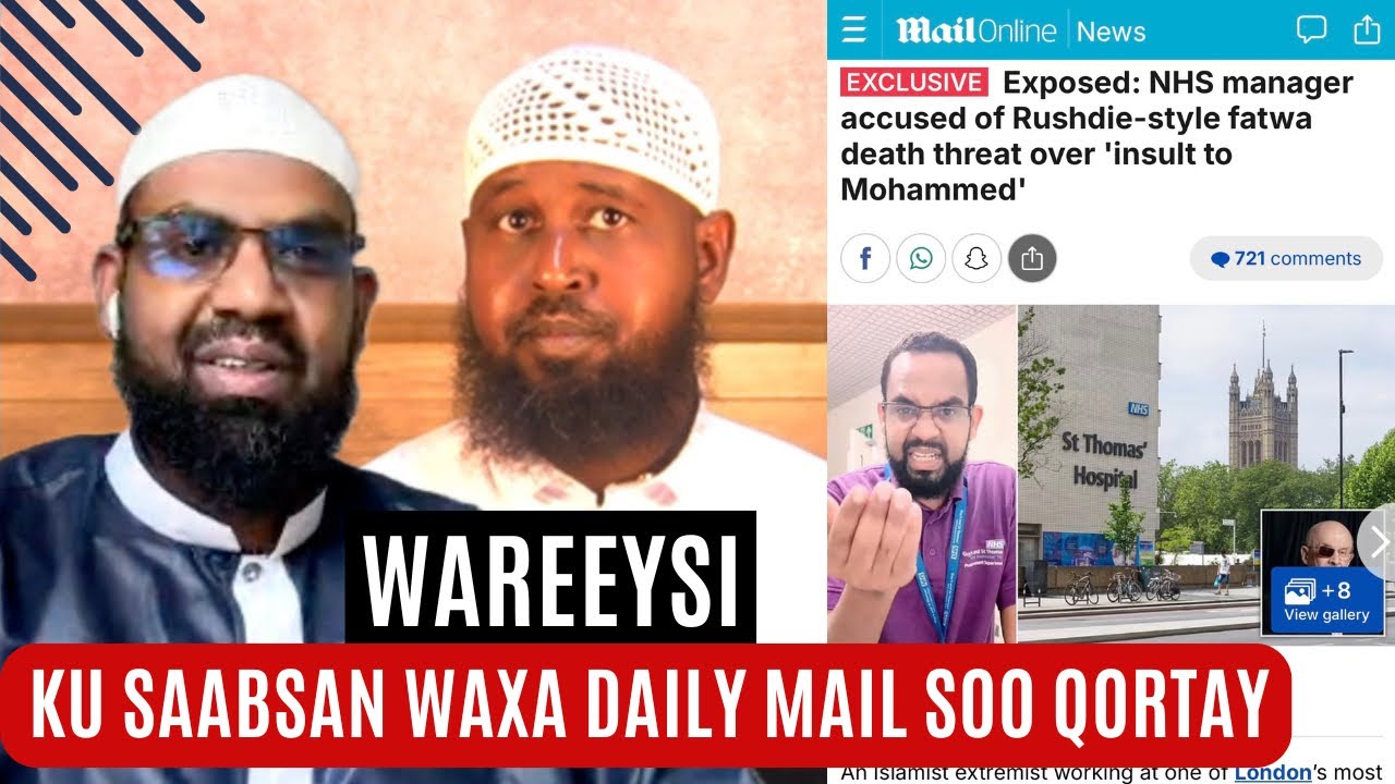 Wareeysi ku saabsan been abuurka Daily Mail iga sameeysay
