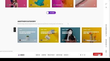 Gridx - Creative Blog WordPress Theme video creative Website Builder