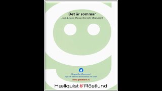 Det är sommar (Text & musik: Margaretha Holm Magnusson)