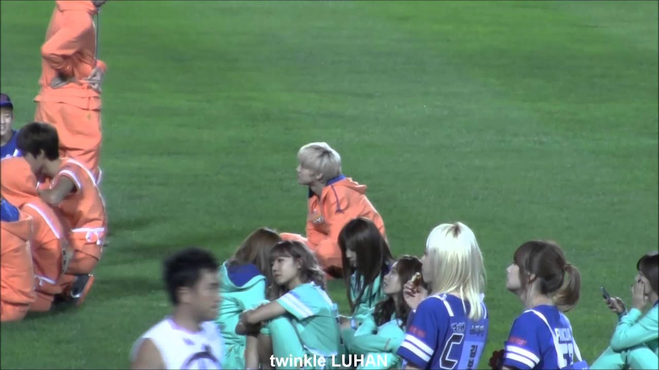 130903 아육대 EXO LUHAN focus 루한이 때문에 끙끙 앓아요