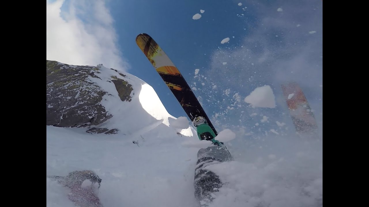 Watch As Skier Triggers Inbound Avalanche At Mammoth Men S Journal