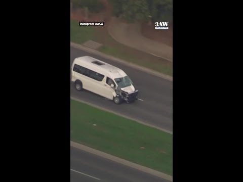 Man hit by car after wild cop chase