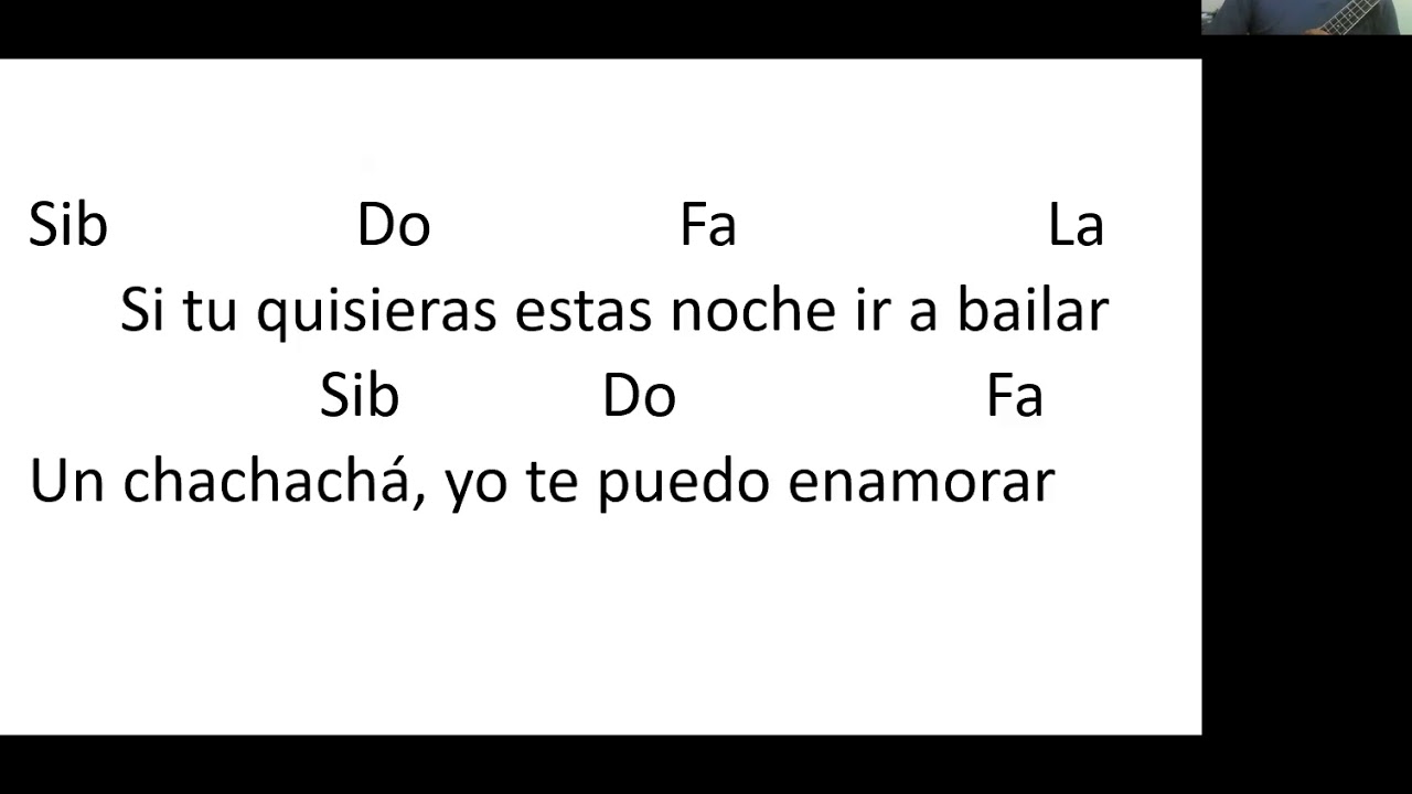 Cha cha cha ukele Tutorial Chords Chordify Cha cha cha ukele Tutorial Chords Chordify