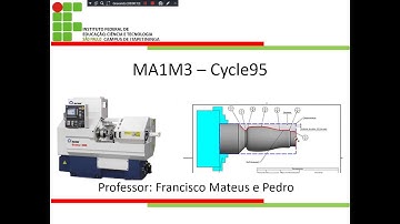 IFPS - ITP - Vídeo aula sobre Cycle95 e Estrutura de um Programa CNC.