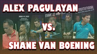 KILLER ONE POCKET: Alex PAGULAYAN vs Shane VAN BOENING - 2017 MAKE-IT-HAPPEN ONE POCKET INVITATIONAL