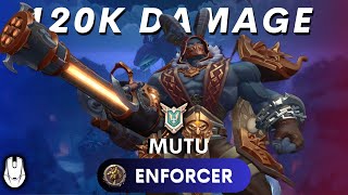 120K DMG Raum Enforcer Mutu (Master) - Paladins Competitive Gameplay