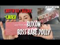 BUXOM boss babe dolly |свотчи на глазах и смоки