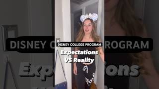 Disney College Program Expectations vs Reality Part 4 🤪 #dcp #disney #shorts