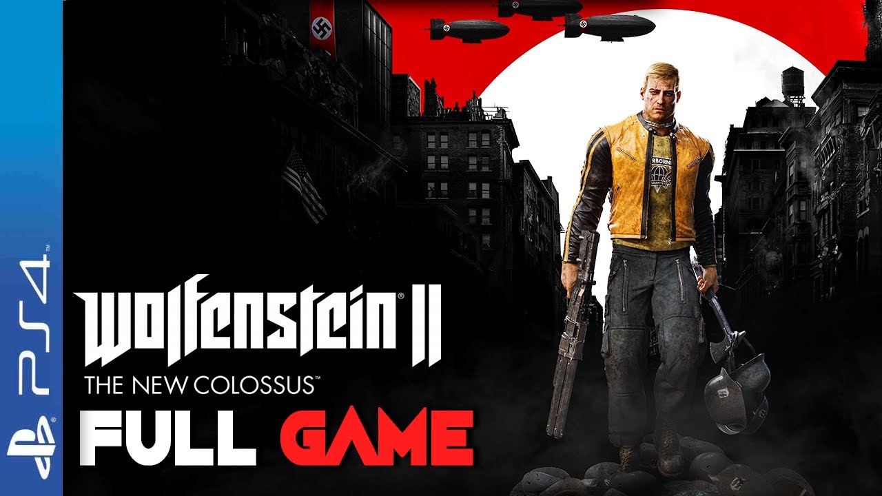 Wolfenstein II: The New Colossus - Full Gameplay Walkthrough - PS4 FPS GAMES - YouTube