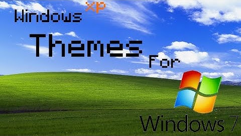 Windows XP Themes For Windows 7 (Aero Required!) Download In Description!