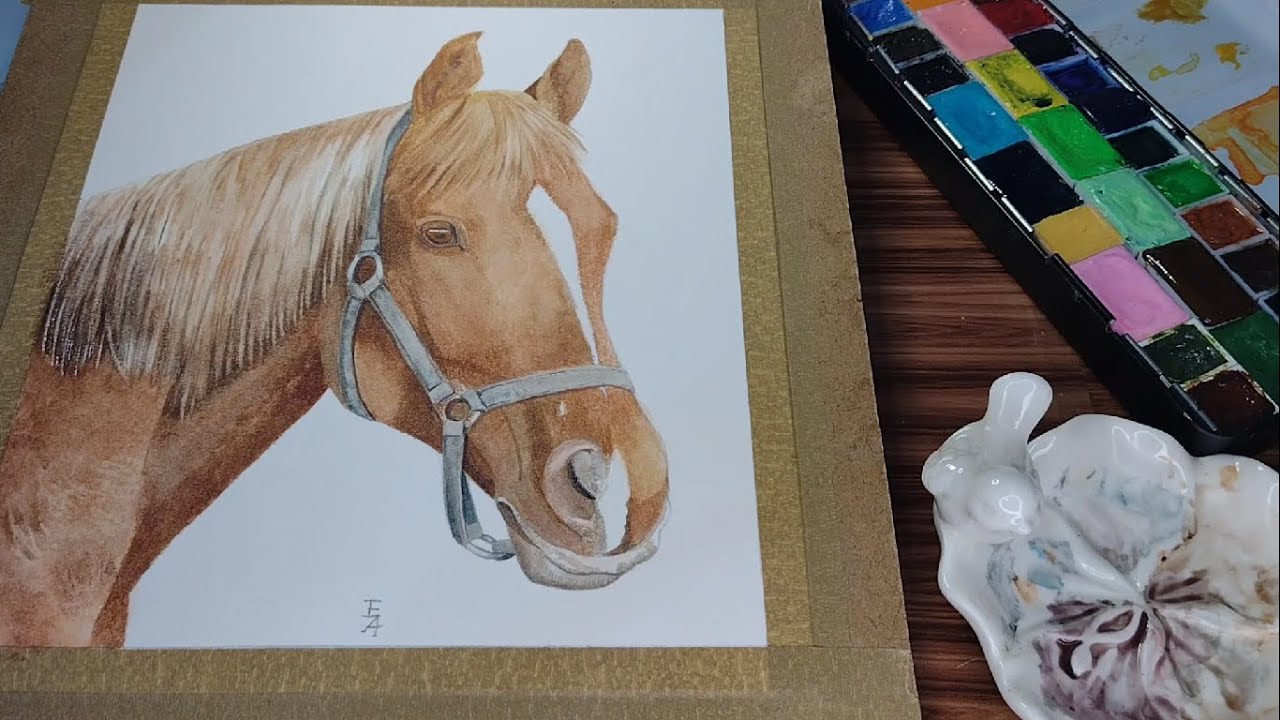 Desenho realista colorido de um cavalo  Color pencil drawing, Pencil  drawings, Colored pencil lessons