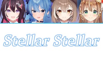 [Hololive] Stellar Stellar (AZKi, Suisei, Mumei, Risu)