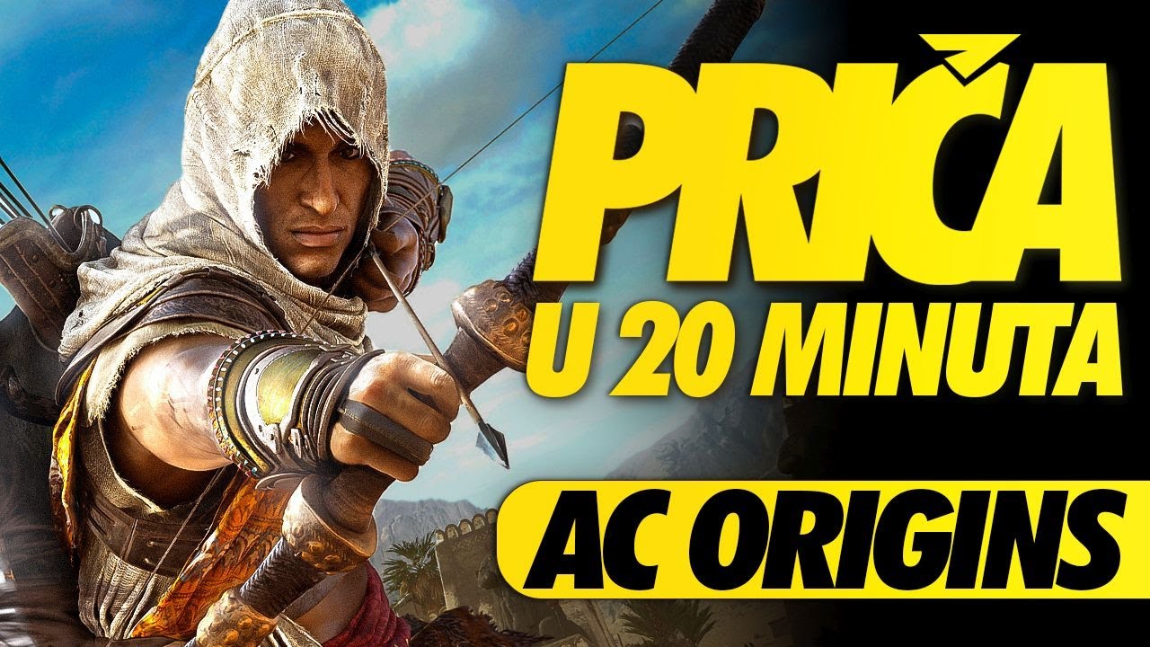 Assassin's Creed Origins - Priča u 20 Minuta