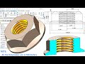 Crafting Flange Nuts in Solidworks: An Ultimate Solidworks tutorial