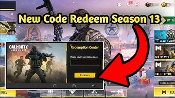 New Code Redeem Codm Season 13... Garena Version