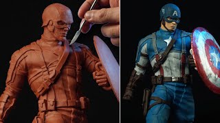 Sculpting CAPTAIN AMERICA | The First Avenger
