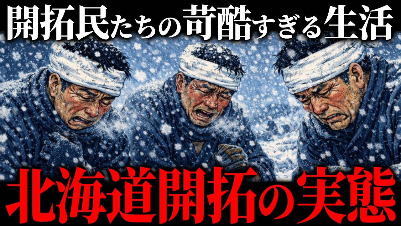 The lives of pioneers who moved to Hokkaido during the Meiji era