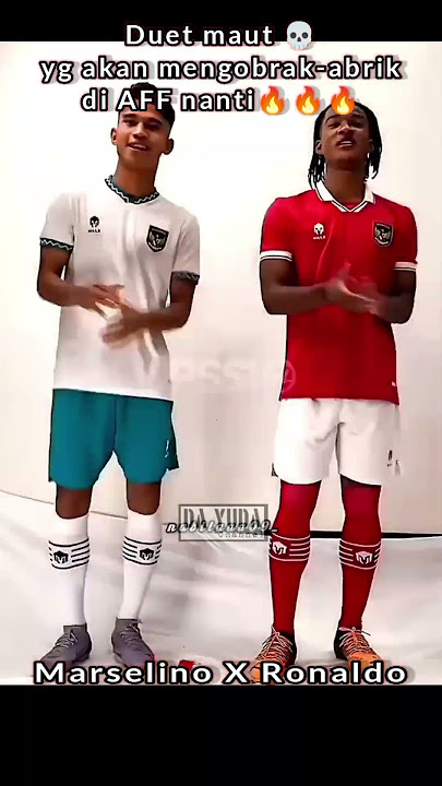 Marselino X Ronaldo🔥🔥🔥 #football #marselinoferdinan #ronaldokwateh #dayuda #shortvideo