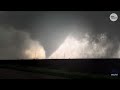 Twin Tornadoes in Oklahoma Caught on Camera 🌪️