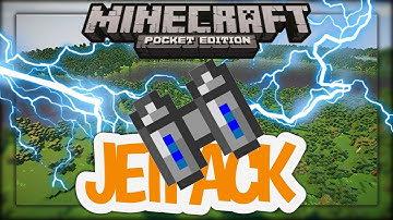 How to make a jetpack| minecraft pe| command block (no mods)