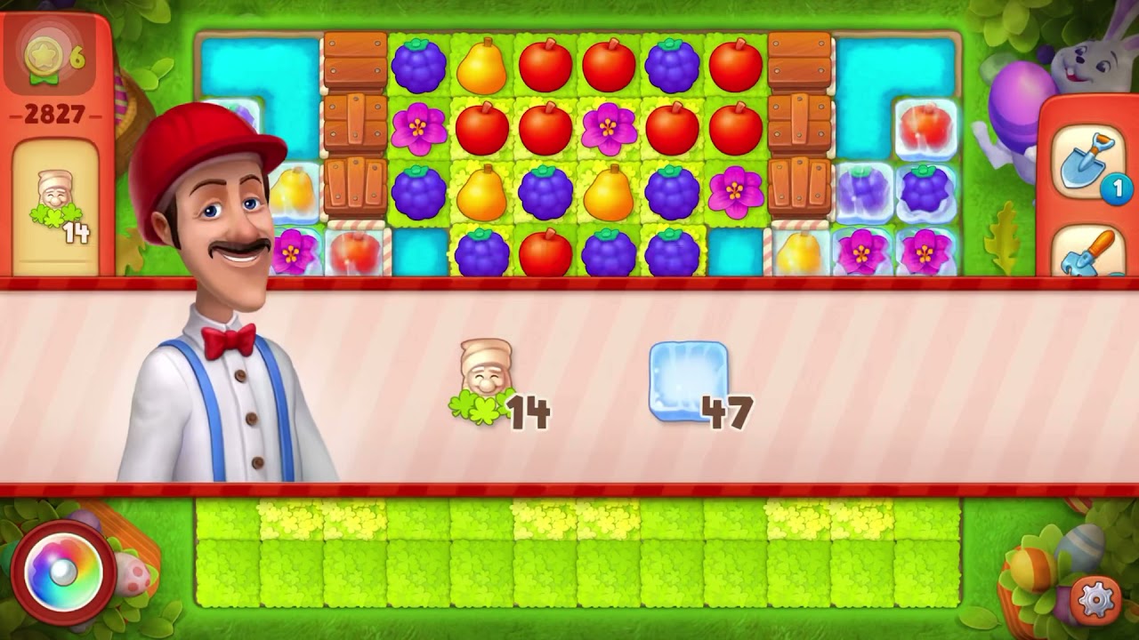 Gardenscapes My Current Level 2827