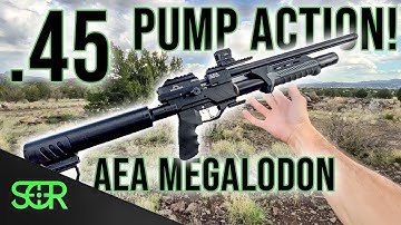 MORE POWER... the AEA MEGALODON .45 CAL