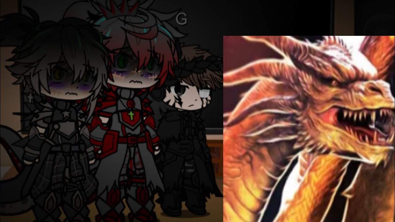 Dinos + Convidados Reagem Ao Rap Do King Ghidorah//@PapyrusDaBatata//#Gacha (🇺🇲/🇧🇷)
