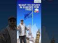 Study in Europe for FREE? 🇪🇺 Erasmus Mundus Scholarship explained in 40 seconds! #salcc #shorts