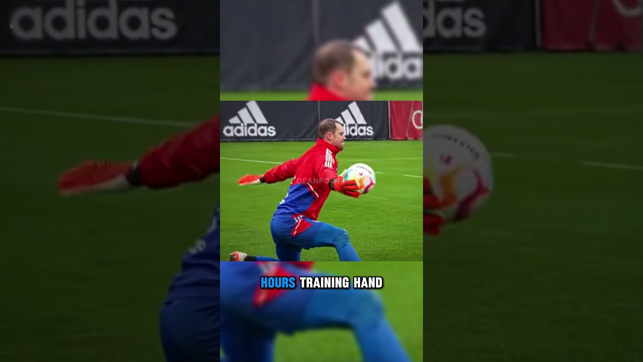 After this Ronaldo shot Neuer became different.