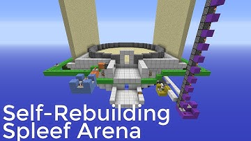 Self Rebuilding Spleef Arena (Very Fast)