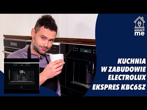 Ekspres do kawy Electrolux KBC65Z| Poznaj funkcjonalną kuchnię do zabudowy Electrolux | Media Expert