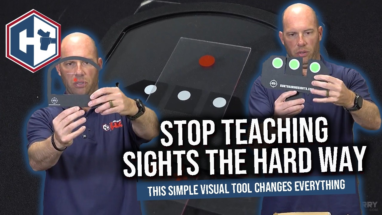 GunTrainingSights.com Review: Best Pistol Sight Alignment Training Aid for Instructors