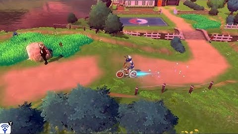 my first random shiny encounter in sword!