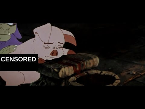 The Black Cauldron YTP : The Horned King has a small c*ck